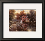 Red Covered Bridge Prints by T. C. Chiu