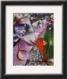 I and the Village, 1911 Prints by Marc Chagall