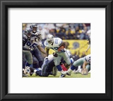 Emmitt Smith All-Time Rushing Yard Leader - 1 Action Framed Photographic Print