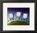 Insomniac Sheep Poster by Rob Scotton