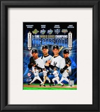 New York Yankees 2009 "Core 4" Framed Photographic Print
