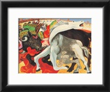 The Bullfight Print by Pablo Picasso