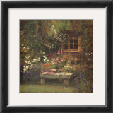 Little Brown Cottage Print by Dwayne Warwick