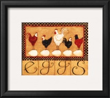 Eggs in a Row Posters by Dan Dipaolo