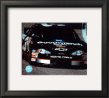 Dale Earnhardt Car Shot - Front View Framed Photographic Print