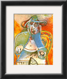 Vieil Homme Assis Mougins, c.1970 Prints by Pablo Picasso