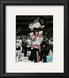 Jonathan Toews Game Six of the 2010 Stanley Cup Finals Spotlight 61 Framed Photographic Print