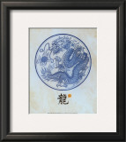 Dragon Motif Posters by T. C. Chiu