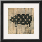 Polka Pig II Posters by Lisa Hilliker