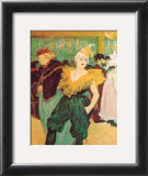 Clown Cha-U-Kao Posters by Henri de Toulouse-Lautrec