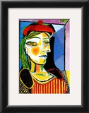 Girl with Red Beret Posters by Pablo Picasso