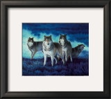 Wolf Group Posters by John Naito