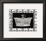 Paris Hotel Tub I Poster by Susan Eby Glass