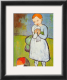 Child with a Dove, c.1901 Posters by Pablo Picasso