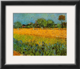 View of Arles with Irises Posters by Vincent van Gogh