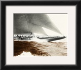 Rainbow's Finish Print by Edwin Levick