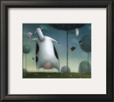 Saturday Night Heifer Prints by Rob Scotton