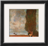 High Poplar Print by Gustav Klimt