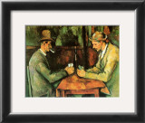Card Players, c.1890 Prints by Paul Cézanne