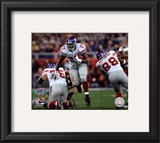 Brandon Jacobs - Super Bowl XLII Framed Photographic Print