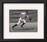 Alex Rodriguez 2010 Spotlight Action Framed Photographic Print