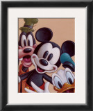 Mickey, Donald, and Goofy: Friends Forever Print by Walt Disney