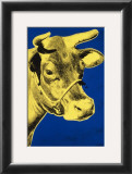 Cow, c.1971 (Blue and Yellow) Posters by Andy Warhol
