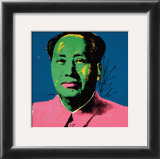 Mao, c.1972 (Green) Posters by Andy Warhol