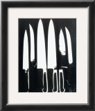 Knives, c.1981 (black and white) Poster by Andy Warhol