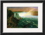 Niagara Falls Art by Albert Bierstadt