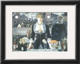 A Bar at the Folies-Bergere Prints by Édouard Manet