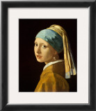 Girl with a Pearl Earring Posters by Jan Vermeer