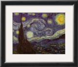 Starry Night, c.1889 Posters by Vincent van Gogh Starry Night, c.1889 Posters by Vincent van Gogh