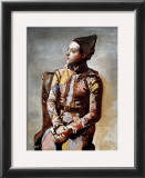 The Seated Harlequin, 1923 Print by Pablo Picasso