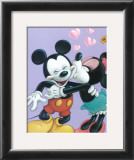 Mickey and Minnie, Sweet Romance Prints by Walt Disney