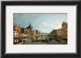 Venice: the Upper Reaches of the Grand Canal with S. Simeone Piccolo, c.1738 Prints by Canaletto 