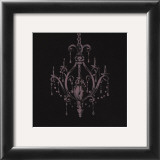 Chandelier II Poster by Pamela Desgrosellier