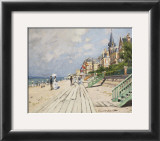 Beach at Trouville, 1870 Prints by Claude Monet