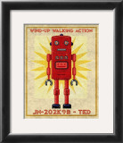 Ted Box Art Robot Prints by John Golden