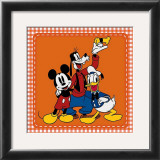 The Classic Gang: Mickey Mouse, Goofy, and Donald Duck Poster The Classic Gang: Mickey Mouse, Goofy, and Donald Duck Poster