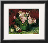 Roses and Peonies, c.1886 Posters by Vincent van Gogh