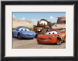 The Cast of Cars Prints