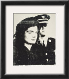 Jackie, c.1964 (With Guard) Poster por Andy Warhol