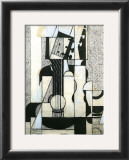 Still Life with Guitar Print by Juan Gris