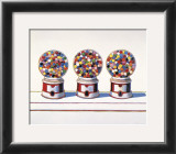 Three Machines, 1963 Posters by Wayne Thiebaud