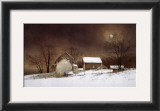 New Moon Print by Ray Hendershot