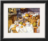 Still Life with Fruit Basket, 1880-1890 Art by Paul Cézanne