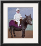 Paulo on a Donkey Prints by Pablo Picasso