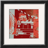 Flash:  November 22, c.1963, JFK Assassination, c.1968 (Red and Grey) Prints by Andy Warhol