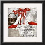 Right Accessories Prints by Tara Reed